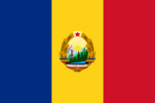 Flag of Romania 1965 1989 svg
