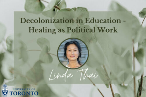 Decolonization in education University toronto